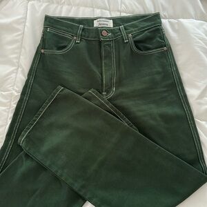 REFORMATION Cowboy High Rise Straight Jeans 26